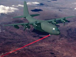 Boeing тестирует мощный лазер для поражения наземных целей