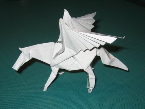 Пегас. Оригами