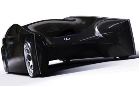 Lexus Nuaero: концепт автомобиля-катамарана из стекла