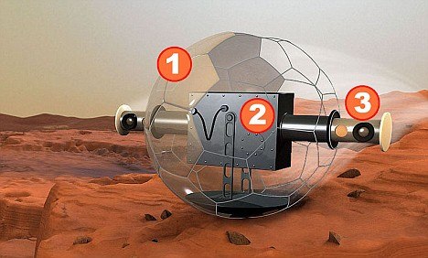 Жизнь на Марсе будут искать надувные шары
