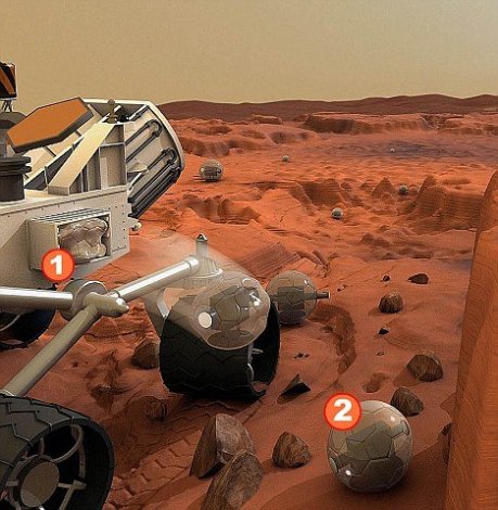 Жизнь на Марсе будут искать надувные шары