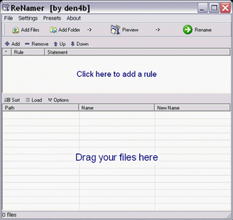ReNamer 5.40: бесплатная программа для переименования файлов
