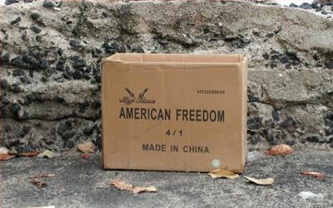 Американская свобода делается в Китае