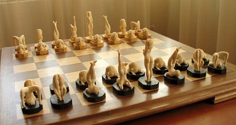 Два в одном: шахматы и камасутра