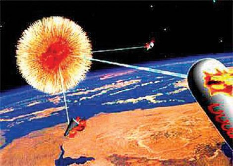 Ежик в космосе: Ядерный лазер Рейгана