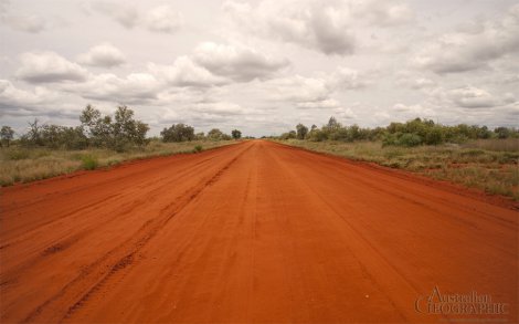 Дорога через пустыню Симпсон, Австралия