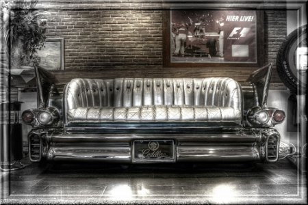 Мебель из старых автомобилей - вторая жизнь автохлама