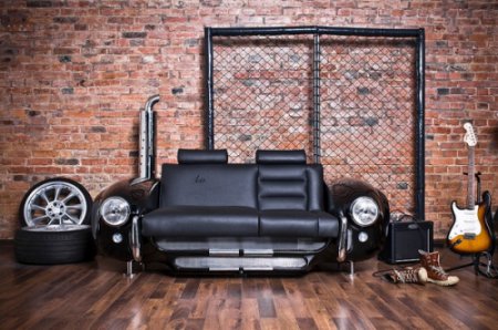 Мебель из старых автомобилей - вторая жизнь автохлама