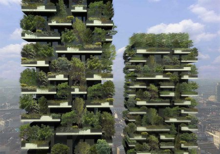 В Италии строят дом-лес