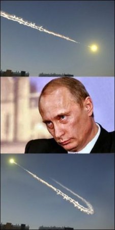 Как показал последний случай с метеоритом в Челябинске, самым популярным выражением сказанным перед концом света в России будет: "Ни*уя себе"