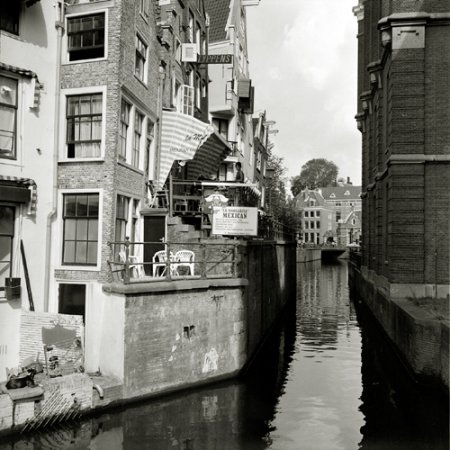 Черно-белый Амстердам, от старого знакомого.