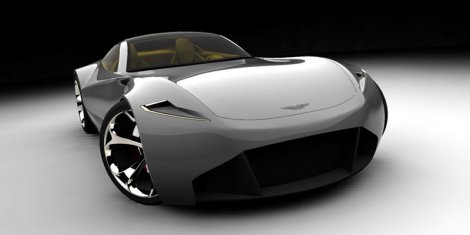 Злой концепт суперкара Aston Martin DB-ONE