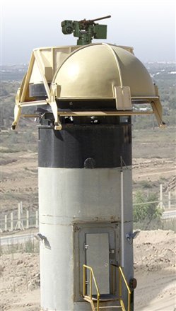 Роботизированные пулеметные вышки для израильской границы