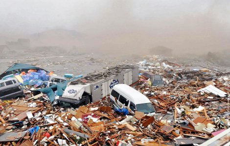 Ад: цунами в Японии