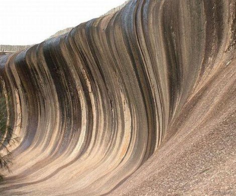 Wave Rock. Окаменевшая волна