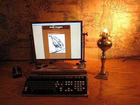 Ретро-монитор для ретро-клавиатуры (16 фото)